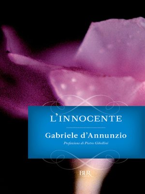 cover image of L'innocente
